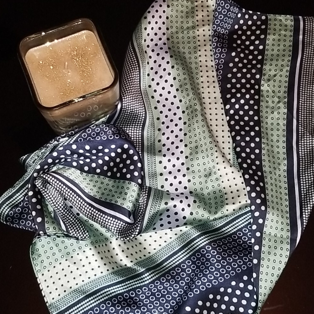 Silky scarf